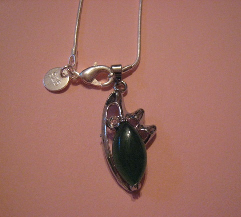 Silver & Jade Necklace