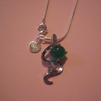 Silver & Jade Necklace