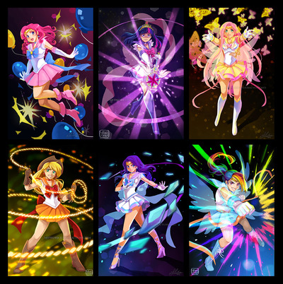 Complete Sailor Ponies Set