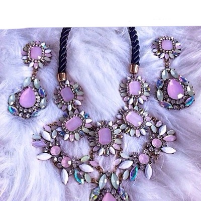 J .c penny necklace and earring set