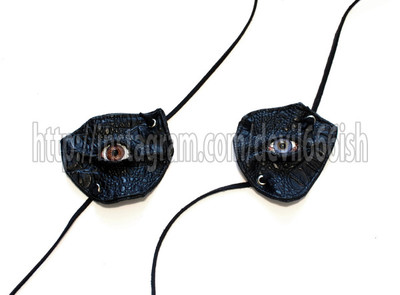 Dark monsters eyeball eye patch