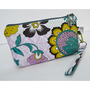 Large Zippered Wristlet/Clutch Accented with Ruffles and Scripture - Thumbnail 2