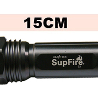 Supfire Super Bright Rechargeable LED Torch C2 - Thumbnail 2