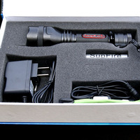 Supfire Long Range Rechargeable LED Torch Safety Hammer Y8 - Thumbnail 2