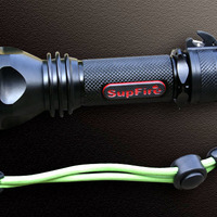 Supfire Long Range Rechargeable LED Torch Safety Hammer Y8 - Thumbnail 3