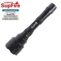 Supfire Super Bright Rechargeable LED Torch Y6 - Thumbnail 4