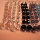 Long Crystal Bead Earrings - Thumbnail 1