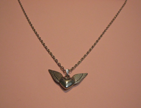 Winged Heart Necklace