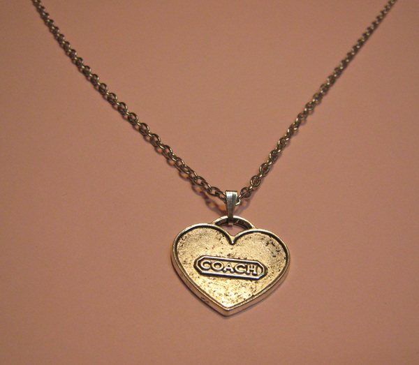Coach Tag Necklace