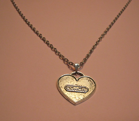 Coach Tag Necklace