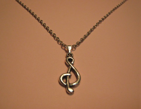 Music Note Necklace