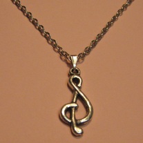 Music Note Necklace