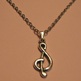 Music Note Necklace - Thumbnail 1