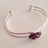 [SALE] Amethyst Opal Bracelet - Thumbnail 2