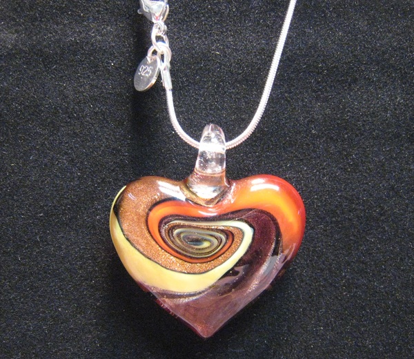 Lampworked Glass Necklace Set