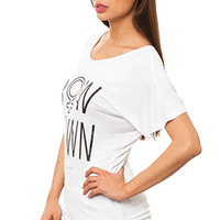 Bow Down Oversize Tee - Thumbnail 1