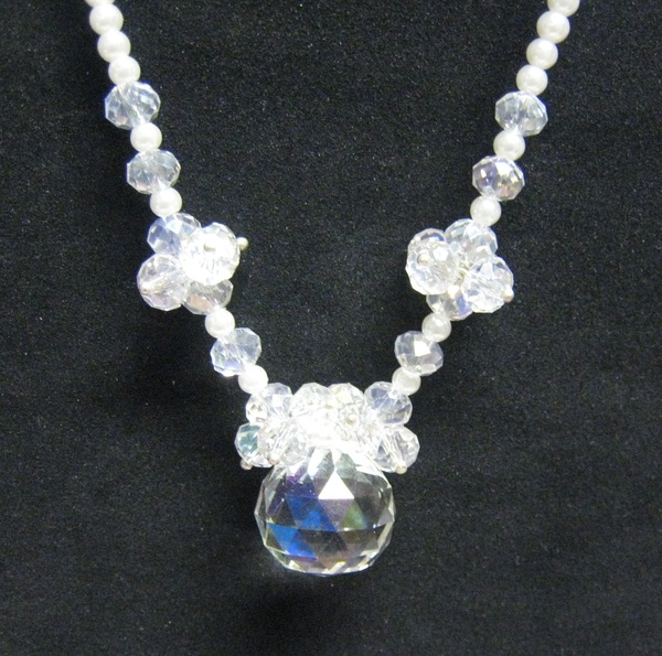 Clear Crystal Jewelry Set