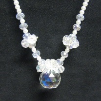 Clear Crystal Jewelry Set