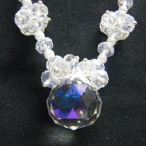 Clear Crystal Jewelry Set