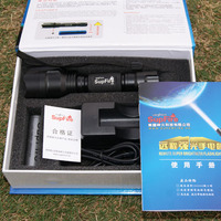 Supfire Strong Light Rechargeable LED Torch C8 - Thumbnail 3