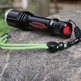Supfire Super Bright Rechargeable LED Flashlight C6-4