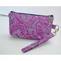 Large Zippered Wristlet/Clutch Accented with Ruffles and Scripture - Thumbnail 2