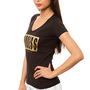 Goddess Tee in Black-1