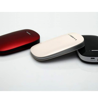 Shell shape mobile power bank for iphone/ipod/mobile phones 2000mah