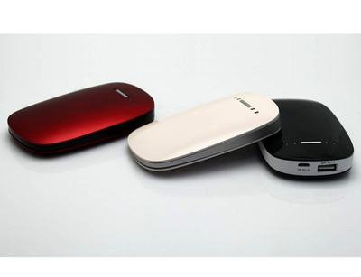 Shell shape mobile power bank for iphone/ipod/mobile phones 2000mah