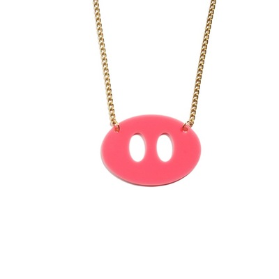 Oh, pigface! necklace