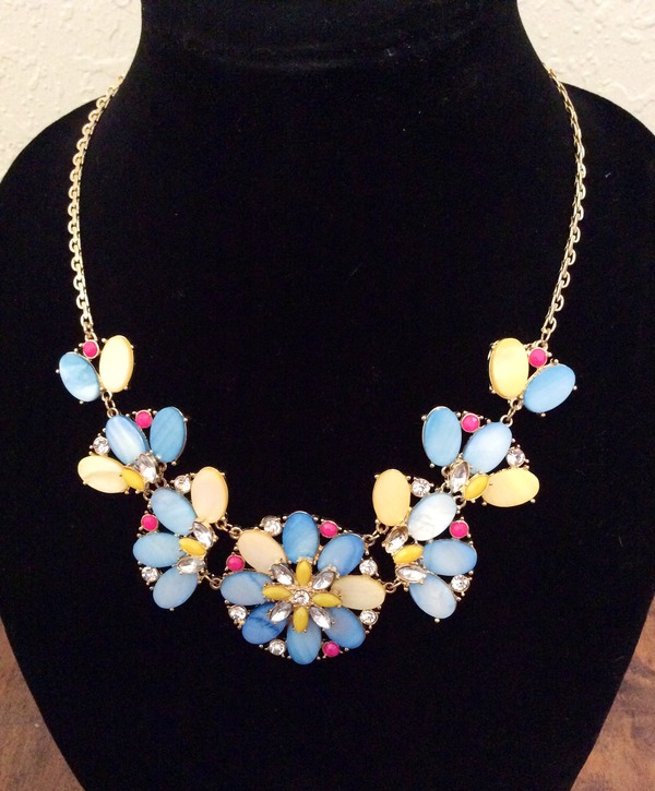 Summer Sky Statement Necklace 