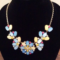 Summer Sky Statement Necklace 