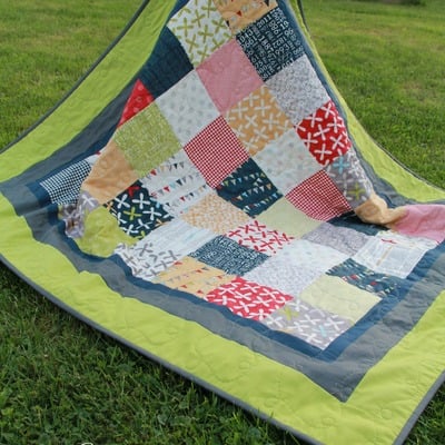 Reunion baby/toddler quilt