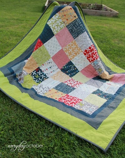 Reunion baby/toddler quilt