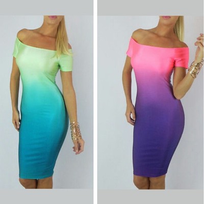 Ombre bodycon