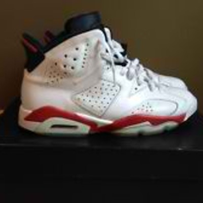 Jordan retro 6 bulls white