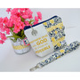 Small Zippered Wristlet/Clutch Accented with Ruffles and Scripture - Thumbnail 1