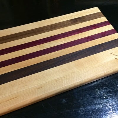 Wood cutting board