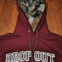 Drop Out Hoodie - Camo - Thumbnail 1