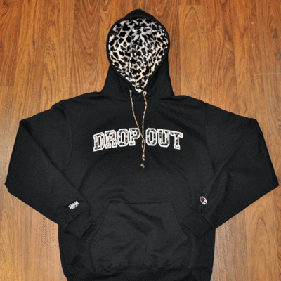 Drop out hoodie - cheetah