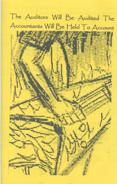 The Auditors Will Be Audited The Accountants Will Be Held To Account - demo