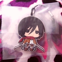 Shingeki no Kyojin / Attack on Titan - Rubber Earphone Jack Strap - Armin / Eren / Mikasa - Thumbnail 2