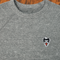 Hyena Head Crew - Athletic Grey - Thumbnail 1