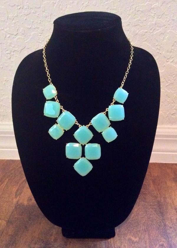 Minty Fresh Statement Necklace