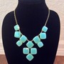 Minty Fresh Statement Necklace-1