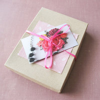 Long Strand Necklace. Needle Felt Bead Cranberry Orange Necklace. Boho Chic Needle Felt Bead. - Thumbnail 4