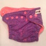 Pink and Purple Crackle Newborn-1