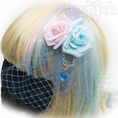 Pastel dream(blue) headpiece