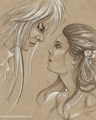 I Move the Stars for No One - Labyrinth - 8x10 Fine Art Print 