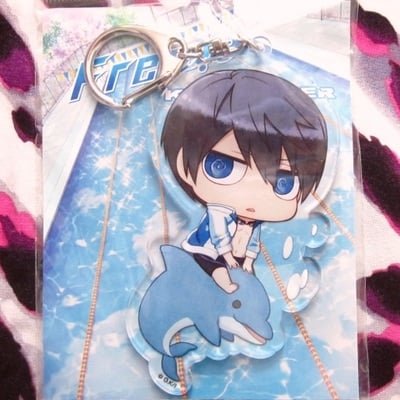 Free! iwatobi swim club - anime - keyholder - tachibana makoto / nanase haruka / matsuoka rin / ryuugazaki rei / hazuki nagisa